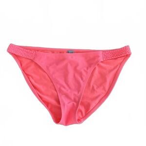 Aerie Neon Coral Bikini bottom Large